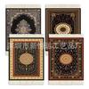 Fábrica 4 juegos de posavasos de alfombra diseño oriental alfombra posavasos para bebidas alfombra con borlas posavasos de alfombra esterilla aislante térmico ola