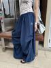 Pantalones Casuales de Pierna Ancha Color Sólido Retro Americano 2025 Nuevo Verano Caída Jazz Sueltos Adelgazantes Hasta el Piso Modernos