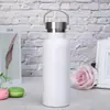 Botella Deportiva Estilo Americano de Boca Ancha 600ml Tapa de Acero Taza Aislada con Acero Inoxidable 304 por Dentro y por Fuera, Recubrimiento en Spray, Botella de Agua Transfronteriza de Gran Capacidad Amazon