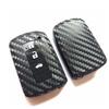 Adequado para Toyota Fibra de Carbono Padrão Car Key Cover Camry Highlander Crown Corolla Big Bull Ralink Silicone