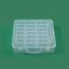 Caja de Plástico Transparente Joyería Piezas de Repuesto Organizador de Herramientas Caja para Cuentas de Joyería Caja de Almacenamiento para Equipo de Pesca Caja de Exhibición de Muestras