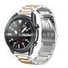 Adequado para pulseira de relógio Galaxy watch 3 pulseira de relógio de três elos pulseira de relógio de metal Samsung pulseira de relógio 41mm pulseira de relógio 45mm