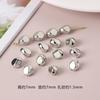 10 peças Prata Antiga Vintage estrela de cinco pontas amor pequeno espaçador beads DIY Joias Feitas à Mão brincos colar acessórios material
