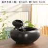 Aquário Pequeno de Cerâmica com Circulação Automática de Água para Desktop Casa Alimentador de Gato Bebedouro Recipiente Hidropônico Ornamento Outros