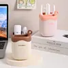 Atacado do Fabricante Porta-Canetas de Plástico Simples de Alta Qualidade, Recipiente de Armazenamento de Mesa Bonito e Multifuncional