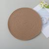 Porta-copos de Corda de Algodão Tecida à Mão Japonesa Resistente ao Calor para Mesa, Porta-copos, Descanso para Tigela, Jogo Americano, Isolante Térmico