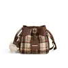 Bolso Saco 2026 Nuevo Otoño e Invierno Bolso Cruzado con un Toque de Alta Gama, Lujo Ligero, Gran Capacidad, Bolso de Hombro para el Trabajo