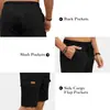 Comércio Exterior Transfronteiriço Shorts Masculinos Respiráveis 2026 Verão Novo Estilo Soltos Multibolsos Secagem Rápida Roupa de Trabalho Calça Esportiva Venda por Atacado
