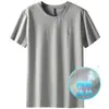 Camiseta de Hielo Delicado para Hombre Verano Fina de Manga Corta para Hombre Camiseta de Seda de Hielo de Secado Rápido de Media Manga Top Casual para Hombre 98