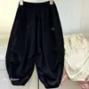 Pantalones para Niñas 2026 Verano Nueva Moda Pantalones Cargo Infantiles para Niños Mayores, Largos Casuales Sueltos Versátiles de Moda