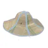 Chapéu de Sol de Verão Chapéu com Ventilador Dobrável Chapéu de Pesca Agrícola Proteção Solar Guarda-sol Grande e Pequeno Portátil Estilo Pastoral Chapéu de Pescador