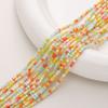 Cuentas Cuadradas de Cristal Facetado de Color Mixto de 2 mm Accesorios para Manualidades Cuentas para Pulseras Pendientes Collares Cuentas Sueltas Cuentas Facetadas