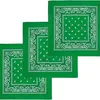 Pañuelo para la cabeza de algodón con diseño de flor de anacardo y paisley americano Para todo el año Pañuelo cuadrado Baotou Pañuelo para la cabeza Hip-Hop Sexy Street Dance Logo personalizado