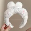 Diadema de Peluche Antideslizante Linda para Lavado de Cara 2026 Nuevo Estilo Diadema para Mujeres Aplicación de Mascarilla Goma para el Pelo Pinza para el Pelo Tocado