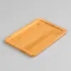 Bandeja Pequeña de Bambú para Té Seco, Accesorio para Bolsa de Viaje, Mesa de Té, Suministros de Hotel, Bandeja de Comida, Tabla Pequeña de Bambú