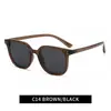 Nuevas Gafas de Sol de Moda Más Vendidas con Montura Ovalada de Gama Alta Estilo Ins con Protección UV Tr Gafas de Sol Polarizadas