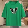 Comércio Exterior Transfronteiriço Último Estoque de Comércio Exterior Grandes Marcas Etiquetas Cortadas Roupa de Mãe Camiseta de Manga Três Quartos para Meia-Idade e Idosos Camiseta Estilosa