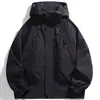 Chaqueta impermeable de montaña para adolescentes, cortavientos duradero para hombres y mujeres, ropa de trabajo para ciclismo, chaqueta morada a prueba de viento, moderna