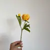 ¡Autorización! Flores Artificiales de Peonía de Alta Calidad con 2 Cabezas para Boda y Decoración del Hogar, Arreglos Florales y Exhibiciones de Flores Falsas
