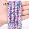 Transfronterizo 5x 2mm color turquesa piedra emperador espaciador semiacabado pulsera DIY collar joyería cuentas sueltas accesorios al por mayor