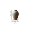 Adornos de Florero de Cerámica Jingdezhen al por mayor, Recipiente de Flor de Cerámica Rústica Vintage sin Esmalte, Decoración para el Hogar Estilo Zen Chino, Adecuado para Hidroponía