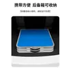 Mesa plegable para exteriores, escritorio portátil para escribir, mesa de camping expandible de aleación de aluminio, adecuada para puestos de mercado nocturno, y una mesa de comedor portátil