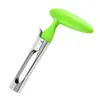 Extractor de manzanas de acero inoxidable del fabricante, extractor de frutas, separador de pulpa de frutas, extractor de manzanas con mango de plástico