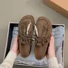 Zapatos Birkenstock Retro de Suela Gruesa para Mujer 2026 Nuevo Estilo Zapatos de Mujer con Cordones Versátiles Casuales Zapatos Canguro Mocasines