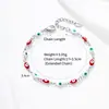 Pulsera Transfronteriza Ojo de Demonio Cruzado Europeo Americano de Oriente Medio Acero Inoxidable Moda Ojo de Aceite Goteante Joyería Personalizada Unisex