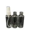 Frasco spray pequeno transparente de 180ml 60ml frasco spray de álcool 50ml 30ml frasco spray de névoa fina frasco spray de perfume