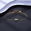 Pulseira de prata 925 PAG & MAG para menina com zircônia incrustada de fábrica joias simples moda comércio exterior atacado transfronteiriço