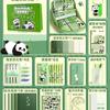 Caja Misteriosa Panda Paquete de Regalo Lindo Avanzado Panda Portátil Set de Cajas Misteriosas Recompensa de Aprendizaje para Estudiantes Regalo del Día del Niño