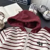 Nuevo conjunto de sudadera con capucha para niños forrada de forro polar, elegante conjunto deportivo casual de dos piezas: sudadera y pantalón de chándal