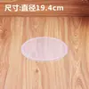 Se vende por separado tapa de cubo de agua de plástico tapa transparente de color tapa conservadora de frescura tapa de plástico redonda cuadrada tapa de bol tapa al por mayor
