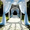 Cortina de Gasa de Malla Borgoña Más Vendida de Amazon para Fiesta de Bodas, Fiesta de Cumpleaños, Decoración de Fondo, Red de Gasa para Bodas
