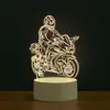 Luz de Noche 3D Transfronteriza Lámpara de Mesita de Noche USB Adornos Lámpara LED de Ahorro de Energía Logo Aniversario Corporativo Regalo Conmemorativo de Graduación