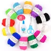 Hilo de Color, Ovillo de Hilo, Tejido Manual DIY para Niños, Manualidades, Manualidades de Jardín de Infancia