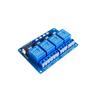 Relé de quatro vias versão estendida 5V com suporte de isolamento de optoacoplador AVR/51/PIC microcontrolador