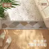 Felpudo de Piedra para Umbral, Alfombra Larga Estrecha para Puerta de Entrada, Baño, Alfombrilla Absorbente de Diatomeas