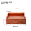 Buda Yuan Hui Suprimento Prato de Frutas de Madeira Estilo Xizang Oito Auspiciosos para Casa Sala de Estar Quadrado Ornamentos de Prato de Frutas Prato de Tributo Prato de Frutas Secas