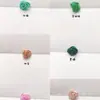 Ponto 1,5 cm botão tridimensional feito à mão Botão de Rosa DIY acessórios de cabelo presilha de cabelo sapatos chapéu cartão de felicitações acessórios de vestuário