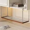 Suporte para Pia, Prateleira de Armazenamento para Gabinete de Banheiro, Prateleira de Armazenamento Suspensa, Suporte para Colocar a Pia do Banheiro, Cesto para Pia Dentro do Gabinete