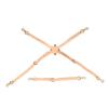 Delantal de Estilo Nuevo con Correas para el Cuello, Correas Cruzadas en Forma de X para los Hombros, Accesorios para Delantales, Accesorios de Correa para el Hombro de Cuero de PU