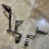 Máquina de coser overlock multifuncional con bastidor para elástico de pretina, banda elástica para pretina, bastidor para pasador de dobladillo y dispositivo para pretina