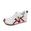 Tênis Prata Yuanlitong Cores Retrô Bloco Casual Sapatos Cortez para Mulheres, Tênis Planos da Moda