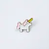 Broche Geométrico Criativo Fundo Preto Texto Branco Personalidade Esmalte Liga Combinado de Insígnia com Frase em Inglês Acessório de Fixação para Roupas
