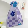 8 de marzo Festival de la Diosa Día de la Mujer Bolso de Punto con Flores Estilo Nuevo Bolso de Mano de Bienestar para la Empresa Bolso Regalo para Teléfono Bolso Cubo