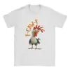 Camiseta para Hombre Divertida con Juego de Palabras de Pollo F-Caw-F Humor Única