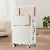 Maleta de Marco de Aluminio Modelo Nuevo 2026 para Hombres, Maleta de Carrito de Gama Alta para Mujeres, Maleta de Viaje Elegante y Resistente a Golpes con Asa Ancha y Cerradura de Combinación