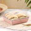 Empaque para Bento de Sándwich Pan de Crema de Carne Caja para Panecillos Rollo de Pastel Caja Rectangular para Pastel Bento